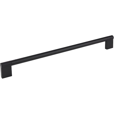 Elements 320 mm Center-to-Center Matte Black Knox Cabinet Bar Pull 645-320MB